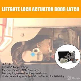 img 1 attached to 💯 High-Quality 931-298 Liftgate Door Lock Latch Actuator for Chevrolet Trailblazer, GMC Envoy, Buick Rainier, and More - Replace 15159269 15110511