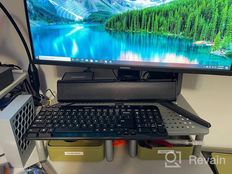 img 1 attached to 🖥️ Upgrade Your Gaming Setup with SAMSUNG's Borderless 144Hz LF24G35TFWNXZA Monitor with FreeSync and Flicker-Free Technology". review by Daniel Lockwood