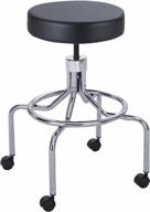 🪑 safco 3433bl lab stool: high base with screw lift - black for enhanced safety and comfort логотип