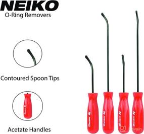 img 3 attached to 🔧 NEIKO 20758A O-Ring Pick Set: 4-Piece Automotive Pick Set for Efficient Seal Pulling and O-Ring Handling