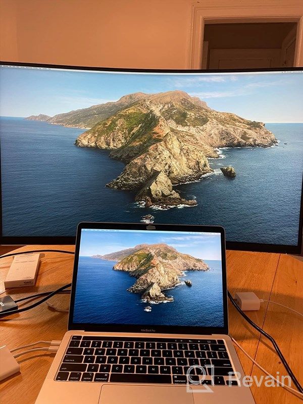 img 1 attached to 💻 Dell S3221QS Ultra Thin 4K Display with DisplayPort Certification, Flicker-Free Technology, Tilt Adjustment, Anti-Glare Screen, and High Dynamic Range review by Nathan Tef