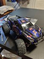 img 3 attached to Monster Truck Remo Hobby Smax Upgrade RH1631UPG, 1:16, 28.5 cm, blue review by Stanislaw Mirzalek ᠌