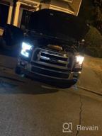 img 1 attached to Enhanced Performance AlphaRex PRO-Series Black LED Tube Dual Projector Headlights For 2015-2017 Ford F150 Halogen Type With Switchback DRL, Sequential Signal, And Activation Light review by Jose Pacyga