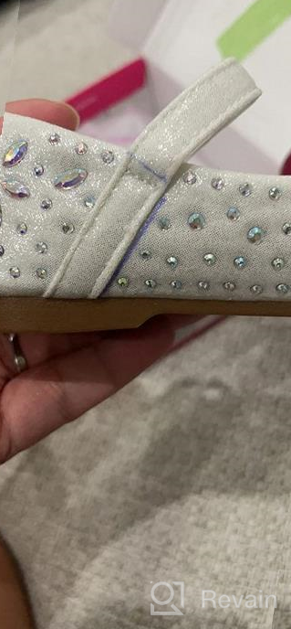 img 1 attached to DREAM PAIRS Rhinestone Embelishment Throughout Girls' Shoes for Flats review by Alisha Powell