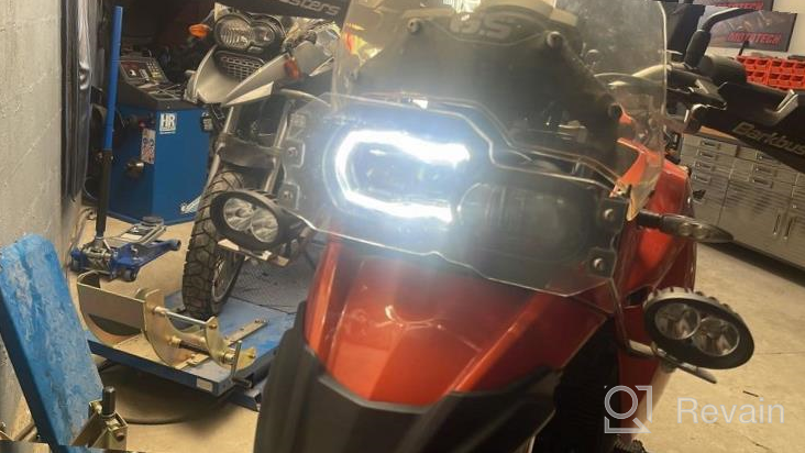 img 1 attached to LED Headlight Assembly For F800GS, E-Mark Approved Head Light Front Lamp With High-Low Beams DRL For BMW F800GS / F800GS ADV / F800R / F700GS / F650GS Accessories review by Michael Hogate