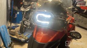 img 8 attached to LED Headlight Assembly For F800GS, E-Mark Approved Head Light Front Lamp With High-Low Beams DRL For BMW F800GS / F800GS ADV / F800R / F700GS / F650GS Accessories