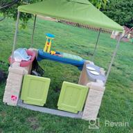 img 1 attached to Shaded Outdoor Fun For Kids With Step2 All Around Playtime Patio Playset review by Montrell Copeland