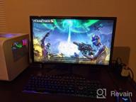 img 1 attached to 🖥️ Thinlerain 24 Inch Monitor: Fast Refresh Rate, Full HD Display, 144Hz, Wall-Mountable (Model HD240-144) review by Chris Lewis