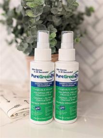 img 4 attached to Safe and Natural PureGreen24 Disinfectant | 🌿 Non-Toxic, Green Formula | Kills Harmful Germs (2, 4oz)