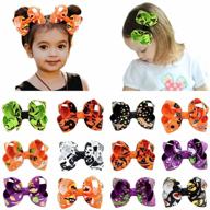 boutique alligato halloween grosgrain accessories baby care logo