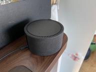 img 1 attached to Smart speaker Yandex Station Mini without clock with Alice, blue sapphire, 10W review by Boyan Kolev ᠌