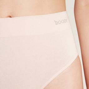 img 1 attached to Full Coverage High Waist Bamboo Panties For Women By Boody Body EcoWear - Soft, Breathable And Seamless Stretch Underwear Made From Bamboo Viscose