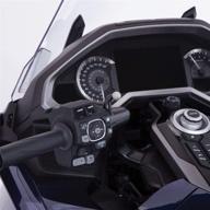 🏍️ enhance your gold wing with the goldstrike left side accessory mount (black) logo