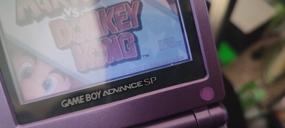 img 6 attached to Game console Nintendo Game Boy Advance SP, Mario Edition purple