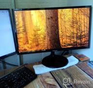 img 1 attached to Samsung Flat Monitor Super Slim Design 27", 1920X1080P, 75Hz, Flicker Free review by Daniel Bharamgouda