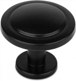 img 3 attached to Upgrade Your Kitchen Cabinets With BIGLUFU'S 24 Pack Of Stylish Black Cabinet Knobs - Perfect For Drawers And Dressers