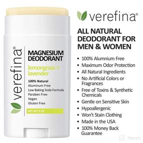img 3 attached to 🌱 Verefina Aluminum-Free Deodorant: Hypoallergenic Solution for Sensitive Personal Care