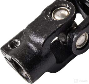 img 1 attached to 🔧 Enhanced Steering Performance: Intermediate Steering Shaft Universal U Joint Coupler Lower for Escape Mariner