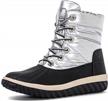 women's winter ankle snow boots by globalwin - top-rated boots for cold weather logo