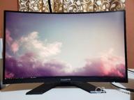 img 1 attached to Experience Seamless Visuals with GIGABYTE Response FreeSync 27 Monitor - G27QC-SA: Curved, 165Hz, 2560X1440P, HDR & Flicker-Free Technology. review by Miguel Christian