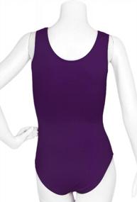 img 1 attached to Comfortable And Stylish Gymnastic Leotard For Girls With Matching Scrunchie