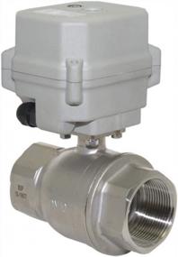 img 4 attached to BOKYWOX NPT 1.5'' Motorized Ball Valve With Indicator And Manual Override - AC24V/DC12-24V Electrical Valve For Improved Automation And Control