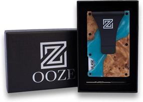 img 2 attached to OOZE Slim Wood Resin Wallet Money Men's Accessories - Wallets, Card Cases & Money Organizers