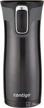 ☕️ contigo autoseal west loop stainless steel travel mug, 16 oz., black: leak-proof and insulated for on-the-go beverages logo