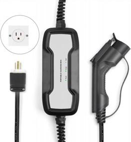 img 4 attached to BESENERGY Portable Level 1 EVSE Charger For J1772 EV Cars - 20Ft Cable, 15A, 110V, IP66 Rated, Ideal For Home Use