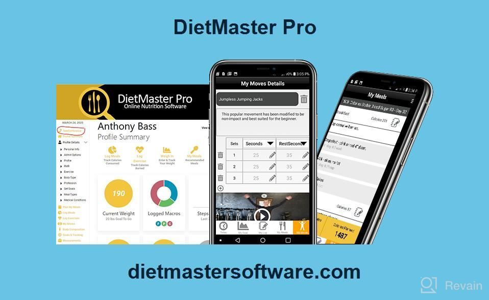 img 1 attached to DietMaster Pro review by Stephen Cernatescu