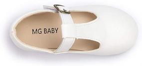 img 2 attached to 👑 BebiGoi Little Princess Uniform Toddler Girls' Shoes and Flats