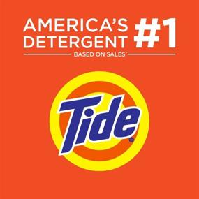 img 1 attached to 🌊 Tide HE Turbo Clean Liquid Laundry Detergent with Downy April Fresh Scent – 46 oz (24 Loads), Pack of 2