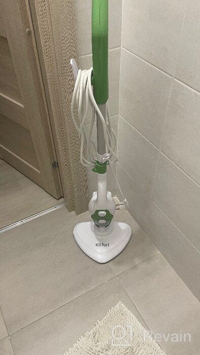 img 1 attached to Steam cleaner Kitfort KT-1004-2, green/white review by Agata Kulesza ᠌