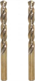 img 4 attached to 4.2Mm Metric M35 Cobalt Steel Extremely Heat Resistant Twist Drill Bit Of 2Pcs With Straight Shank To Cut Through Hard Metals Such As Stainless Steel And Cast Iron, 5% Cobalt M35 Grade HSS-CO