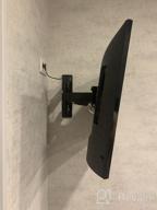 img 1 attached to Swivel Arm for TV 32"-65" ONKRON M4, black review by Ravindra Devaraja