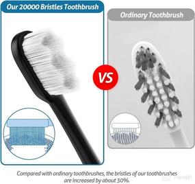 img 1 attached to 🦷 Sensitive Bristle Extra Toothbrush 20000