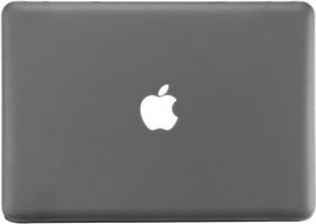 img 3 attached to Soft Touch 15 Inch Plastic Hard Shell Cover In Gray Smoke For MacBook Pro 15.4 Inch With Retina Display Model A1398 - Kuzy Compatible For Older MacBook Pro 15.4 Inch