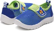 dadawen breathable running sneakers sandals girls' shoes : athletic logo