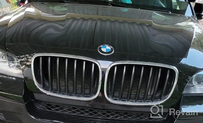 img 1 attached to Upgrade Your BMW X5 E70 2007-2013/X6 E71 2008-2014 With Zealhot Gloss Black Front Kidney Grill Grille review by Dwayne Quarles