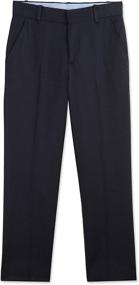 img 4 attached to 👖 Midnight Boys' Dress Pants by Tommy Hilfiger - Boys' Clothing