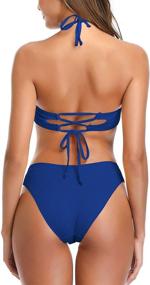 img 3 attached to 👙 SHEKINI Manhattan Bandeau Swimsuit for Women - Bathing Suit and Cover Up Collection