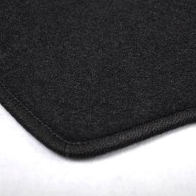 img 3 attached to 🚗 2009-2016 Audi A4 S4 Floor Mats - Black Nylon Front Carpets for Interior Protection (4 PCS) by IKON MOTORSPORTS - Fits 2010-2015 Models