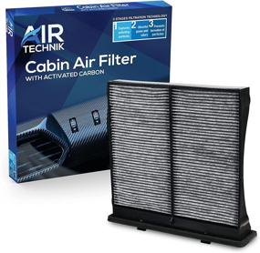 img 4 attached to 🚗 AirTechnik CF10930 Cabin Air Filter for Subaru Crosstrek, Forester, Impreza, WRX & WRX STI - Enhanced with Activated Carbon - 2016-2021 Compatible