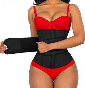 img 3 attached to 💪 Enhance Your Workout with YIANNA Latex Underbust JSculpt Waist Trainer: Double Training Belt for Optimal Results