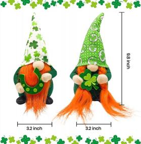 img 3 attached to Get Lucky With Teeker'S Handmade St. Patrick'S Day Gnomes: Decorate Your Home With Green Irish Tomte Figurines And Plush Elves