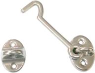 qcaa marine grade stainless steel 316 cabin hook latch & eye, 2.5", 1 pack logo