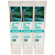 natural wintergreen toothpaste by desert essence - keep your teeth refreshed and clean! logo