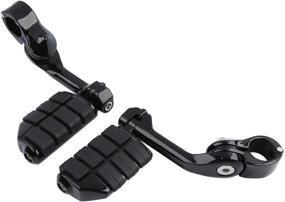 img 3 attached to 🏍️ XFMT Highway Pegs 1.25" Adjustable Footpeg Footrest for Harley Davidson, Honda, Yamaha, Kawasaki & More - Perfect for Bobbers, Choppers, Cafe Racers, ATVs, UTVs, and Scooters