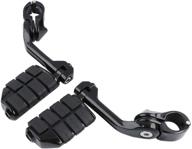 🏍️ xfmt highway pegs 1.25" adjustable footpeg footrest for harley davidson, honda, yamaha, kawasaki & more - perfect for bobbers, choppers, cafe racers, atvs, utvs, and scooters logo