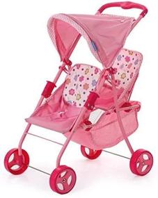 img 3 attached to Dual Delight: Hauck Doll Twin Stroller For Tandem Playtime